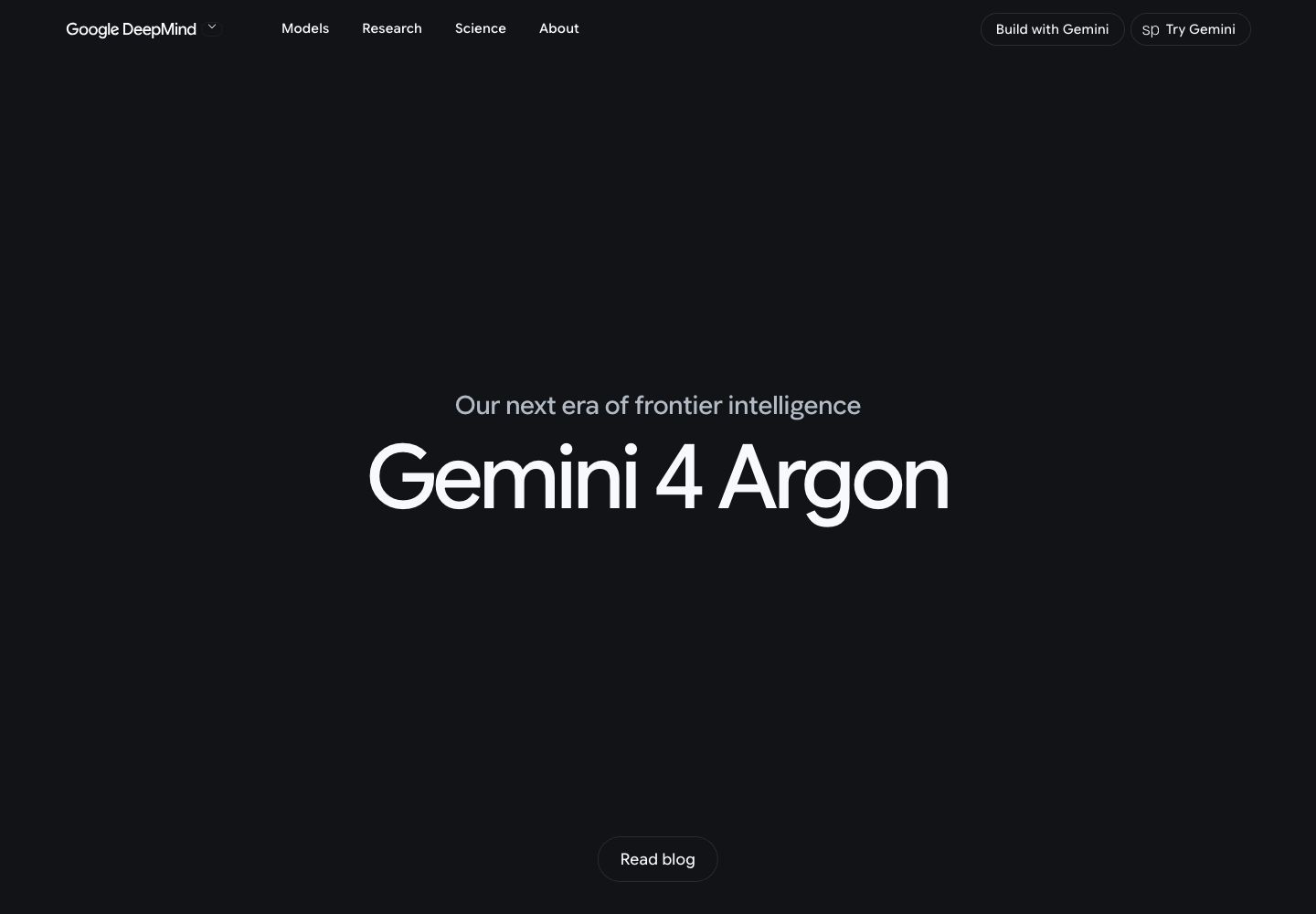 Gemini 介绍页（Google DeepMind，2026-10-06 截图）